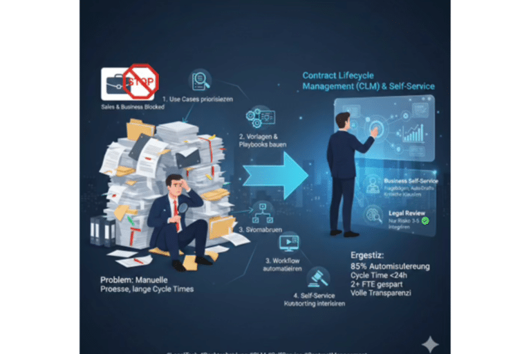 CLM & Self-Service – Standardverträge ohne Jurist:in